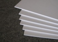 PCV spienione 3 mm białe płyta 30x50 cm