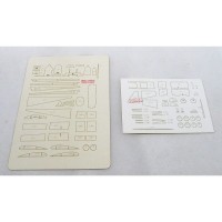 Jakowlew UT-2M 1:33 wręgi laser