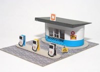 Stacja benzynowa CPN 1:87 HO