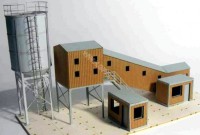 Cementownia 1:87 HO / laser