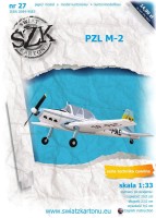 PZL M-2 - Polish training plane 1:33