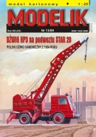 STAR 20 dźwig HP3 - polski dźwig samobieżny 1:25