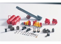 Taśmociąg z węglem i akcesoria 1:87 HO / Piko 61111