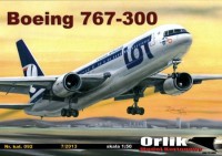 Boeing 767-300 ER LOT (kreda) samolot pasażerski 1:50
