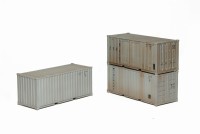 20' ISO 1C container - 3 szt. 1:87 HO