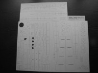 TUPOLEW MP-6  wręgi laser