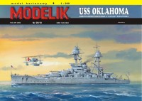 USS OKLAHOMA 1:200 - amerykański pancernik z II wojny światowej