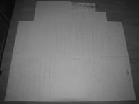 USS OKLAHOMA 1:200 - wręgi laser