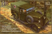 Polski Fiat 508 / III ambulans 1:72 / IBG 72010