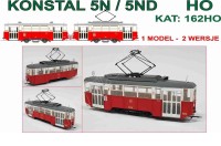 Tramwaj 5N/5ND 1:87 HO laser
