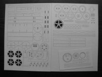 Parowóz Salamanca 1:25 - wręgi laser