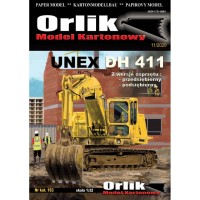 UNEX DH 411 excavator 1:32                                                                                                                                                                                                              