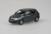 Skoda Fabia II (2006) metallic anthracit / Abrex 143AB-008CF