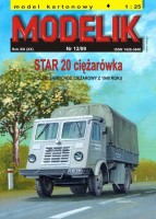 STAR 20 ciężarówka - polski samochód ciężarowy z 1948r. 1:25
