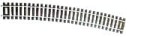 Curved track PIKO A-Gleis R9=907,97mm/15 deg. 1:87 HO / Piko 55219