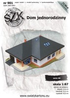 Dom jednorodzinny 1:87 HO