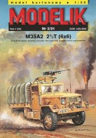 M35A2 2 1/2T (6x6) US Army truck from 1950's 1:25