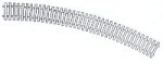 Curved track PIKO A-Gleis R4=545,63mm/30deg. 1:87 HO / Piko 55214