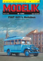 FIAT 621 L Autobus - polski autobus miejski z 1939r 1:25