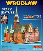 Wrocław stary ratusz miejski 1:250