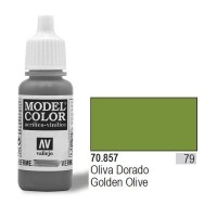 Vallejo Model Color 70.857 golden olive 079 farba akrylowa 17ml