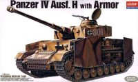 Panzerkampfwagen IV Ausf.H with Armor 1:35 / Academy 13233