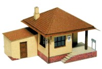 Strażnica przejazdowa (laser) 1:87 HO