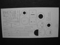 NAKAJIMA KI-115 wręgi laserowe 1:33