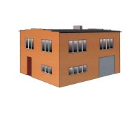 Don jednorodzinny 1:87 HO laser