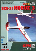Szybowiec SZD-21 KOBUZ 3 1:33