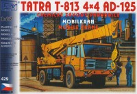 Tatra 813 4x4 AD125 crane, Pardubice, Czach Republic 1:87 HO / SDV 429