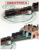 Obrotnica 1:87 HO laser