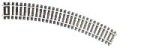Curved track PIKO A-Gleis R2=421,88mm/30 deg. 1:87 HO / Piko 55212