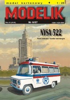 NYSA 522 ambulans, polska karetka reanimacyjna 1:25