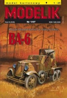 BA-6 rosyjski samochód pancerny z II wojny światowej 1:25