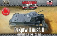 PzKpfw II D German light tank 1:72 / September 1939 collection no 012