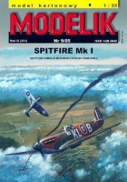 Spitfire Mk I brytyjski samolot myśliwski z II wojny światowej 1:33