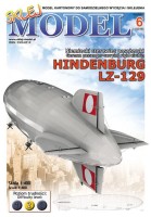 German Airship (Zeppelin) LZ-129 Hindenburg 1:400