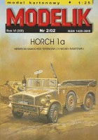 HORCH 1a - niemiecki samochód terenowy z II wś 1:25