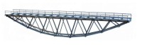Metal model bridge, L497 mm 1:87 HO