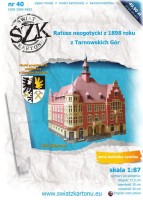 Ratusz neogotycki z 1898r., Tarnowskie Góry 1:87 HO