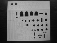 Super Electra - wręgi i detale laserowe