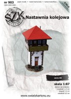 Nastawnia kolejowa 1:87 HO