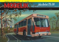 Jelcz-Berliet PR-110 - polski autobus miejski z 1972 1:25