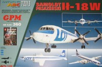 IŁ-18W LOT airliner 1:50 / GPM 360