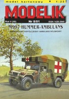 M997 HUMMER - military ambulance 1:25