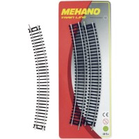 Tory łuki modelowe R457,2 mm - 4 szt. 1:87 HO / Mehano F210