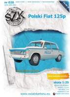 Polish Fiat 125p (civil or militia version)