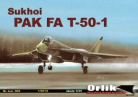 Sukhoi PAK FA T-50-1 1:33