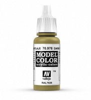 Vallejo Model Color 70.978 dark yellow RAL7028 FS33440 116 farba akrylowa 17ml